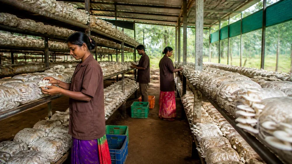 Commercial Mushroom Cultivation Facility